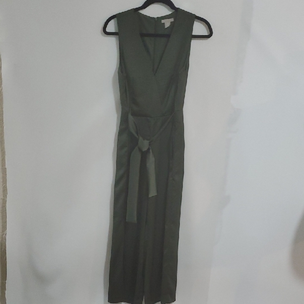 H&M Olive Green Maxi Dress